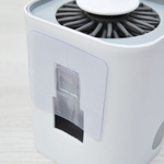 Ерш для туалета силиконовый с подставкой, 10*9*42см