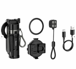Монопод для селфи Hoco K27 Pro 2в1 мини магнитный+зажим квадропод с пультом BT черный