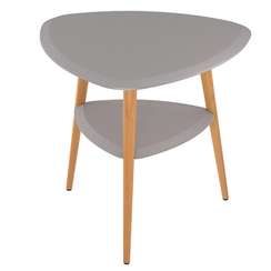 Стол журнальный Дублин графит/бук