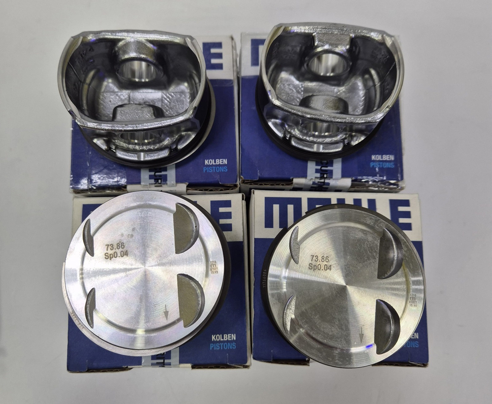 Поршни с кольцами +0.50 A12XER MAHLE