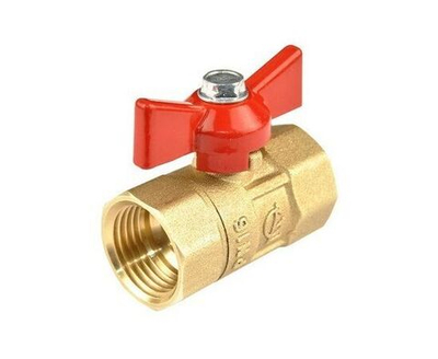 Кран шар. для воды 1/2" (20мм) (вн-нар, г/г) бабочка ГАЛЛОП ПРАКТИК