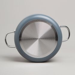 КАСТРЮЛЯ AGNESS С АНТИП. ПОКР. И СТЕКЛ. КРЫШКОЙ 1350 МЛ, 16*8 СМ