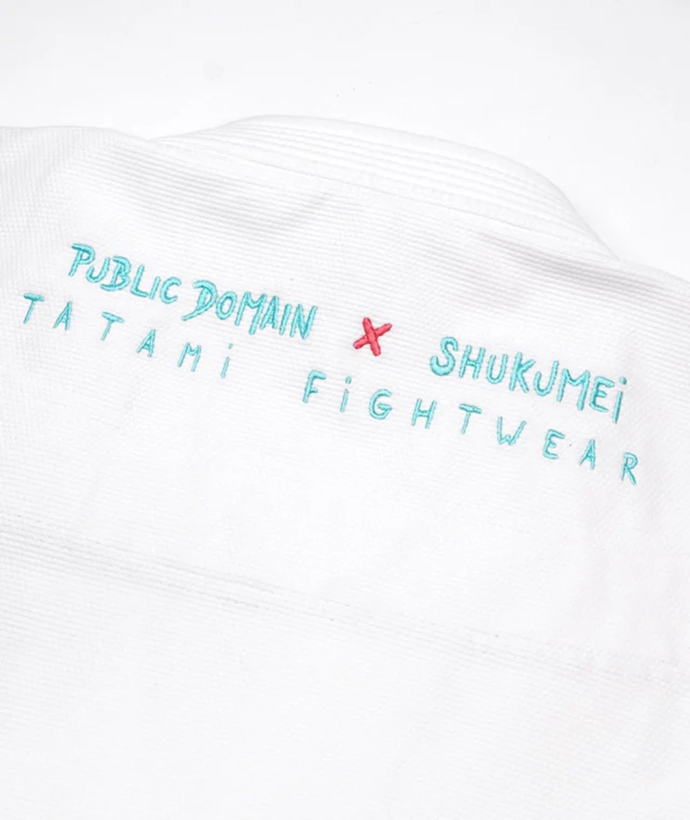 Кимоно TATAMI X PUBLIC DOMAIN SHUKUMEI - WHITE