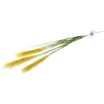 Искусственная трава для декора 90см желтая