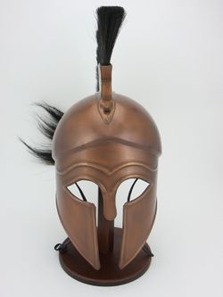 Nautical Шлем коринфский с черным плюмажем