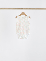 Боди без рукавов для малышей Next K79-573, 5 шт., Белый, Розовый