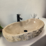 Раковина из мрамора Erozy Cream EM-62828 81*46*16 17