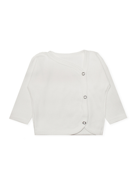 Распашонка на кнопках Рубчик Сахар RinaAmari