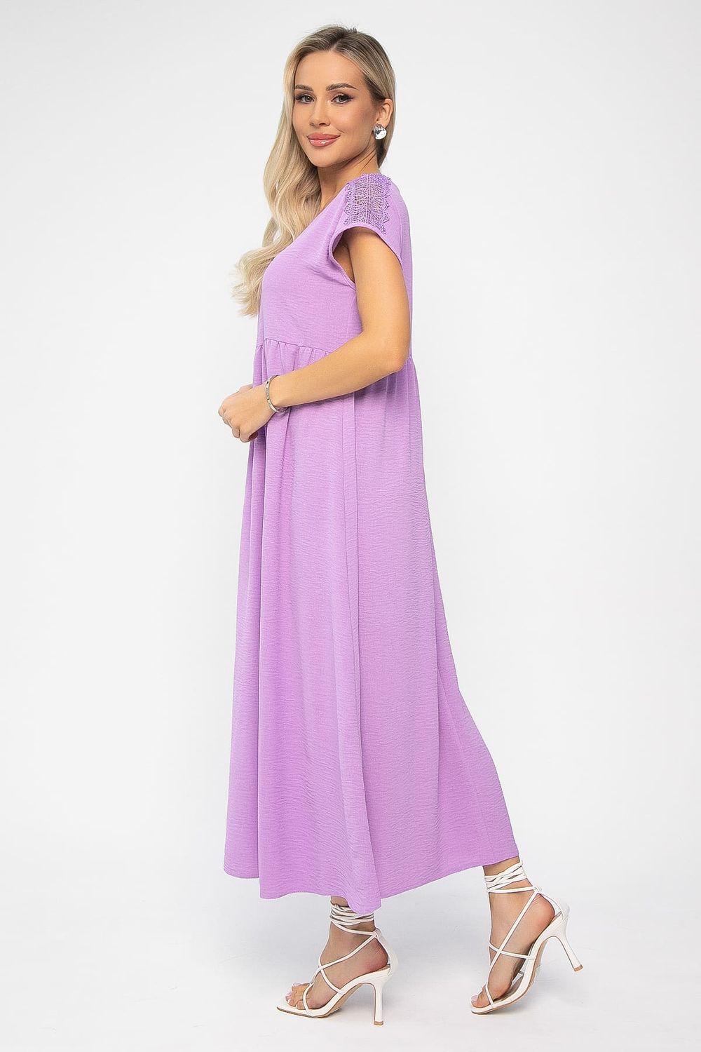 Платье Летние деньки (сиреневое) П13649-18М LT Collection