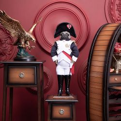 Кукла коллекционная Мопс Бонапарт