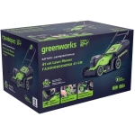 Аккумуляторная газонокосилка Greenworks GD24X2LM411K2 24В (2 x 2 Ач, ЗУ) нож 41 см, 2520907U2A