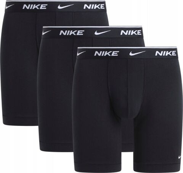 Мужские спортивные боксеры Nike Dri-Fit Essential Long Brief 3P - black/black/black