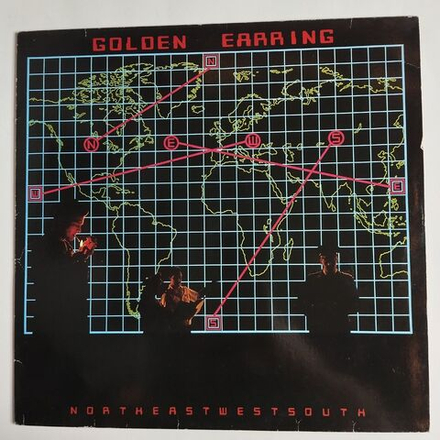Винтажная виниловая пластинка LP Golden Earring N.E.W.S. (Germany 1984)