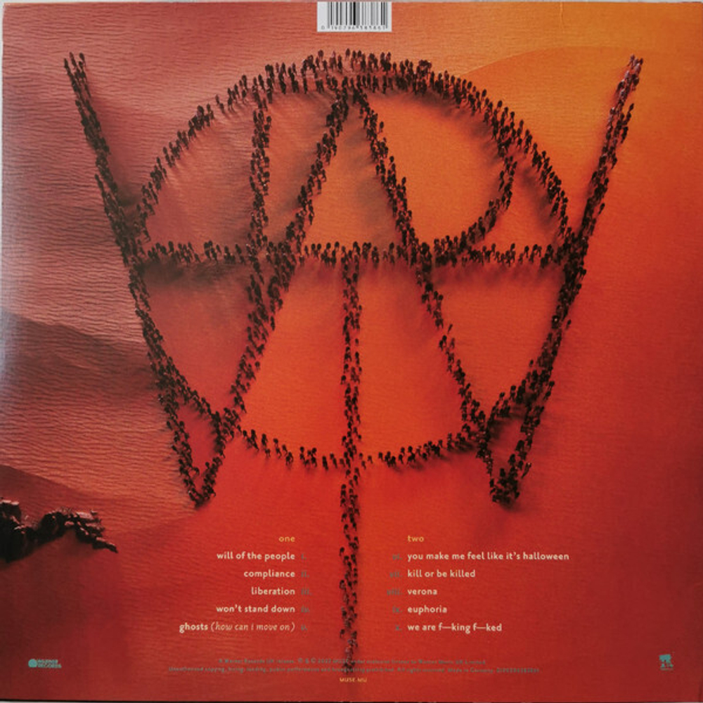 Muse / Will Of The People (Limited Edition)(Coloured Vinyl)(LP)