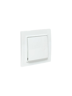 Выключатель 1-кл. СП Минск 10А IP20 бел. Basic EKF ERV10-021-10