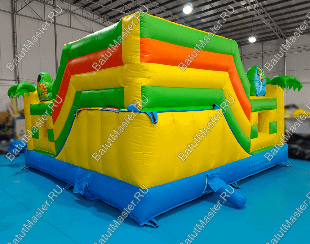 Коммерческий надувной батут "Парк динозавров" 5*5*2,8 м