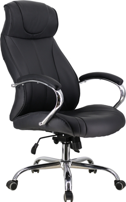 Кресло руководителя Everprof Forum TM Экокожа Черный