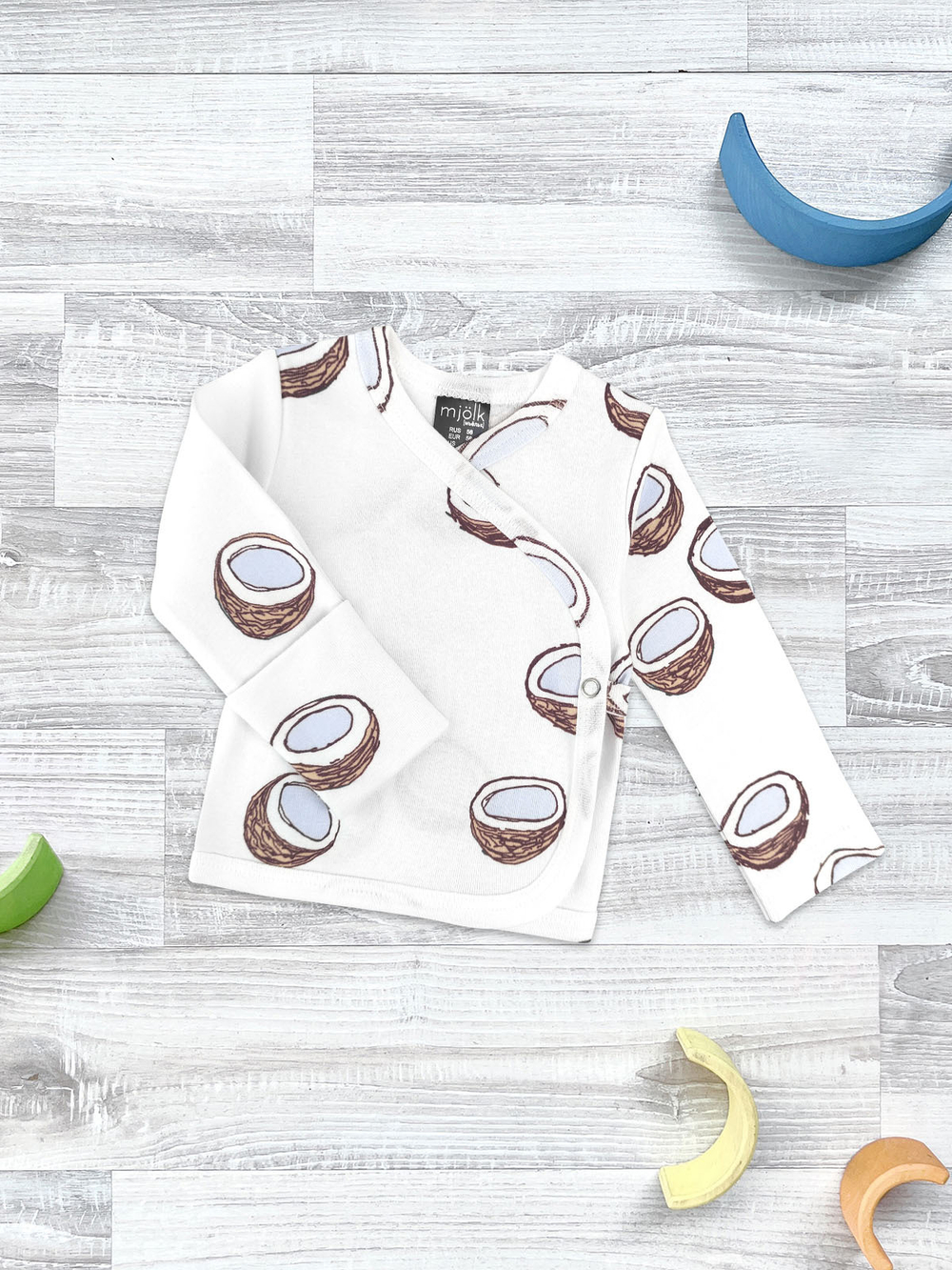 Распашонка Mjölk Кокосы