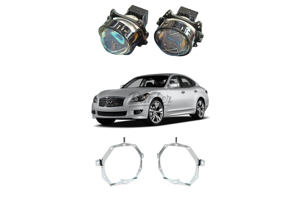 Комплект для замены штатных линз с AFL Infiniti M IV 2010-2013