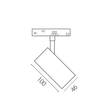 Трековый однофазный светильник 12W 3000-6000K/SMART 209106CCT белый Uno CCT Lightstar