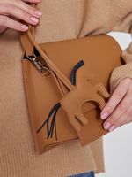 БРЕЛОК ЛОШАДКА NUDE|BLACK