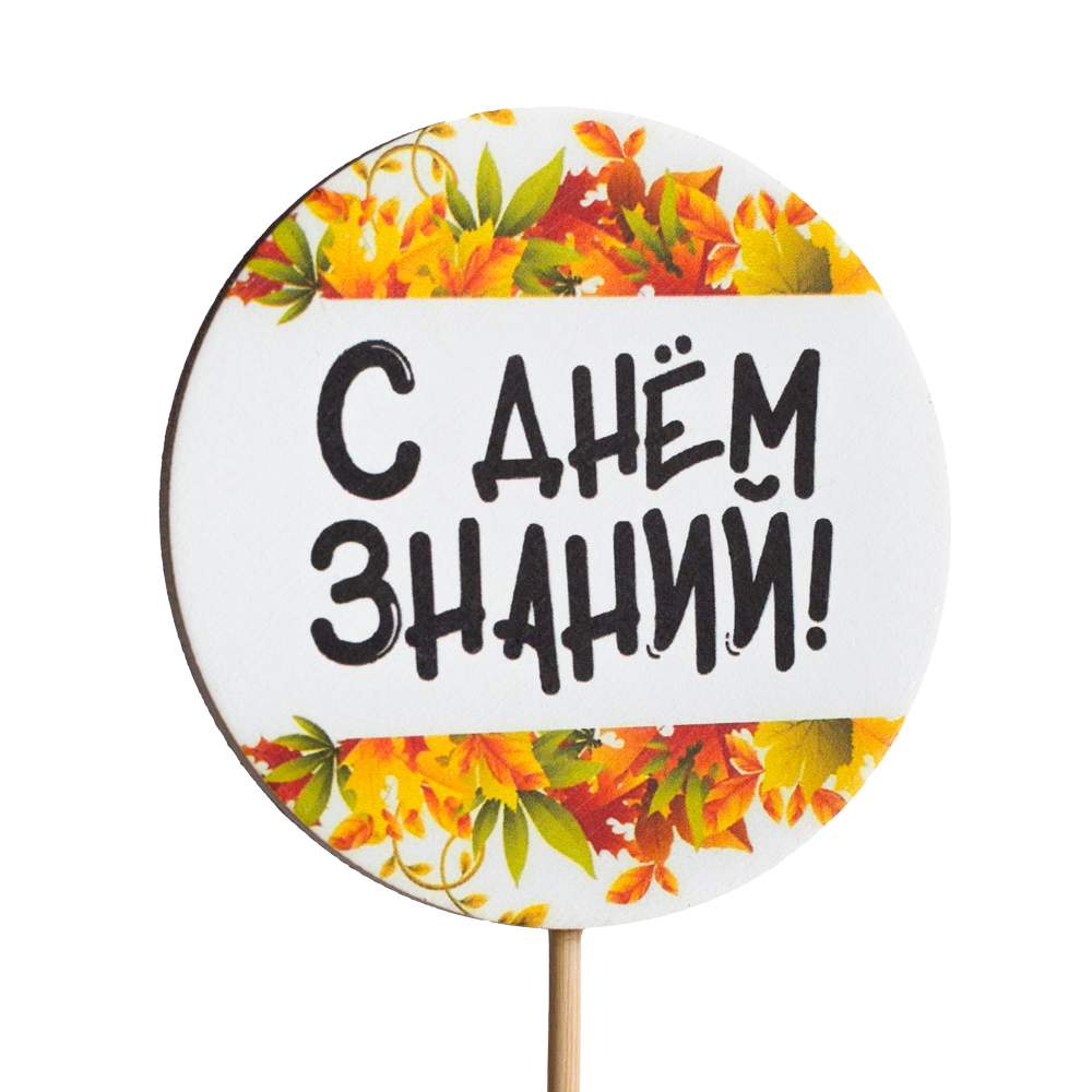 Топпер С Днём знаний! (1 Сентября) (Комплект 5шт.)