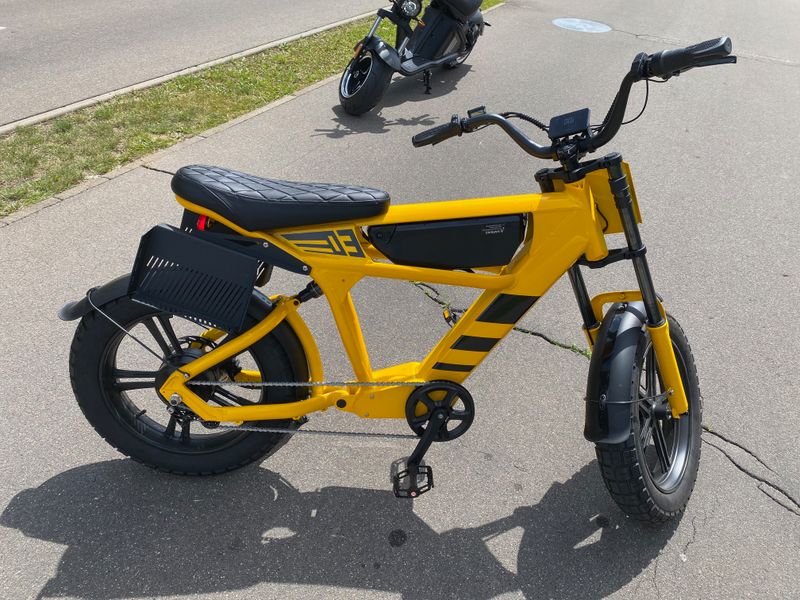 Электровелосипед Mangosteen FT03 48V1000W18.2A (В НАЛИЧИИ)