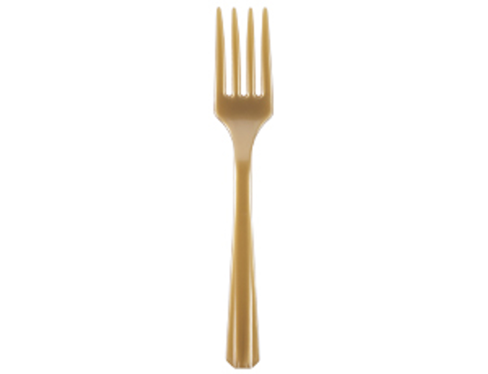 Вилка пласт Gold 20шт