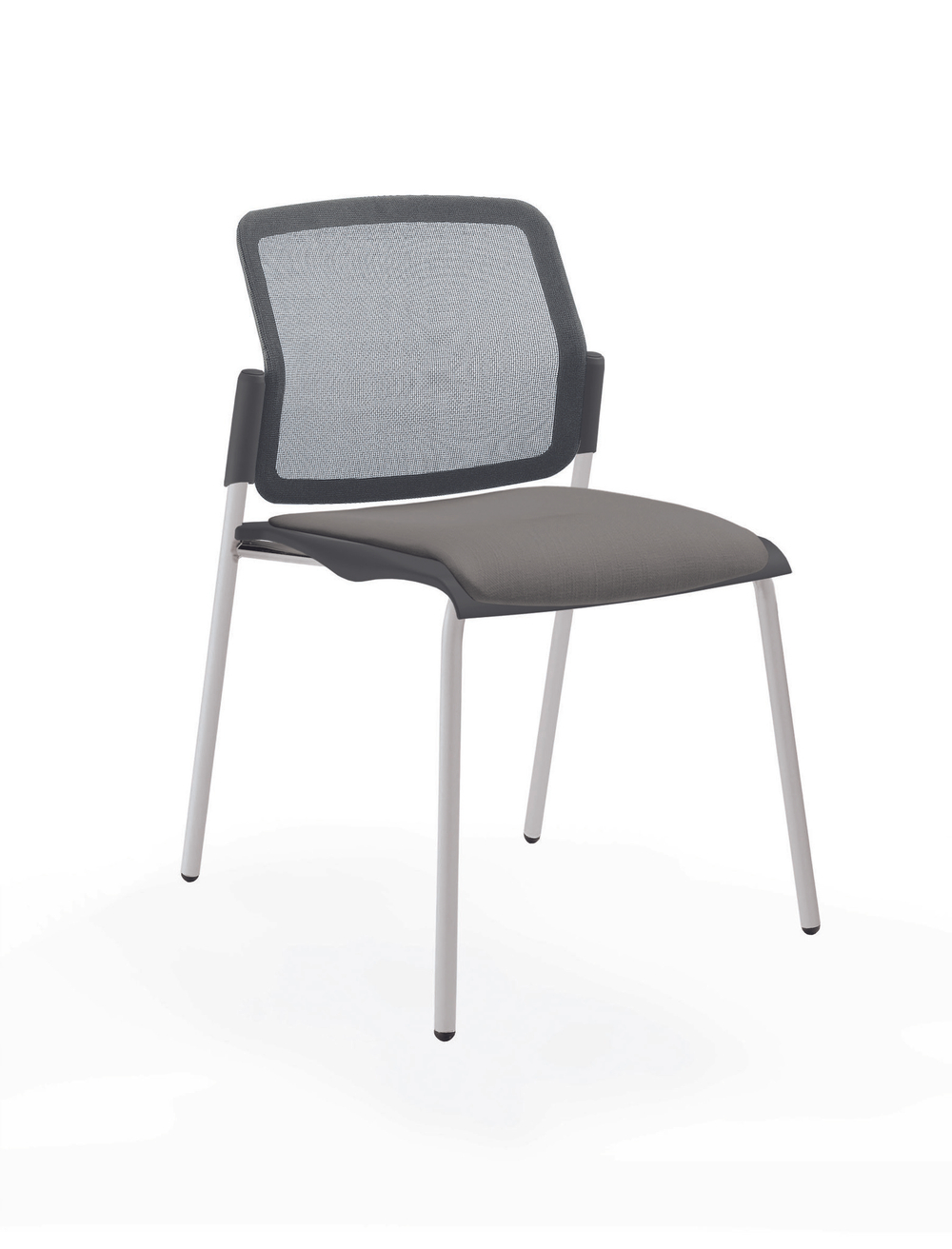 Movie стул со спинкой-сеткой и мягким сиденьем