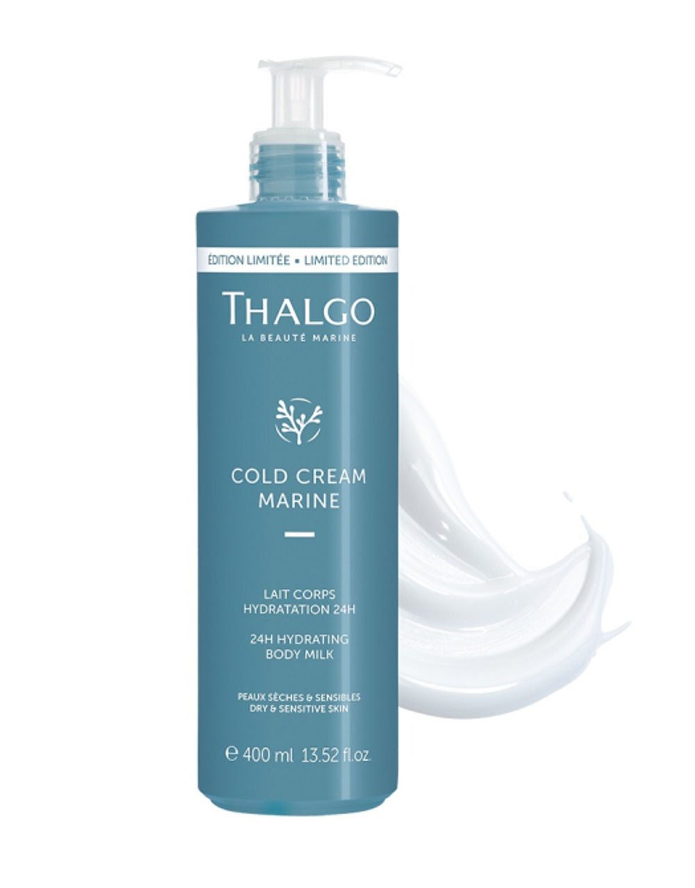 Thalgo Увлажняющий лосьон для тела 24ч 24h hydrating body milk 400 мл