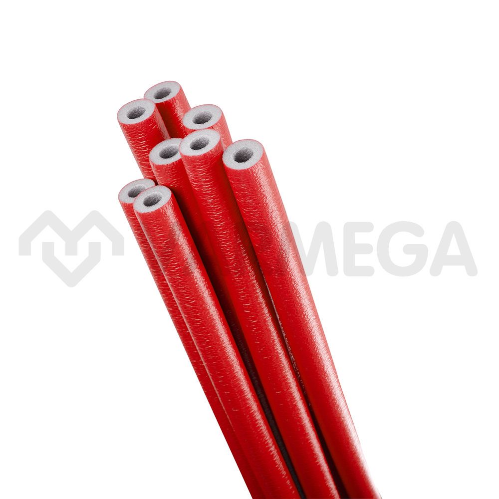 Трубка теплоизоляционная Varmega VM57106 Супер Протект-К, внутренний диаметр 35 мм, толщина 4 мм, длина 10 м, красная