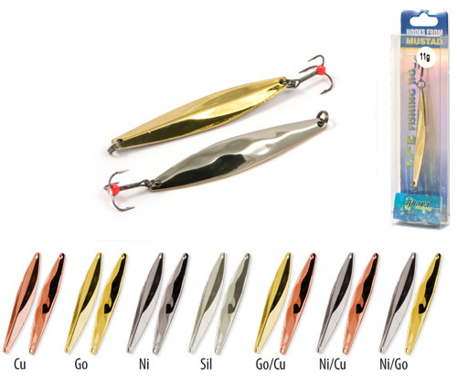 Блесна зимняя Akara Ice 3425 11 гр. Sil