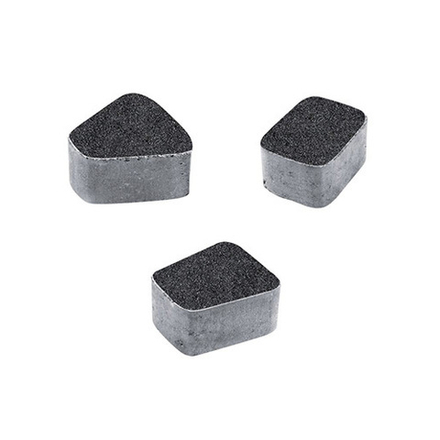 Тротуарная плитка КЛАССИКО (круг) - Стоунмикс Черный, комплект из 3 видов плит