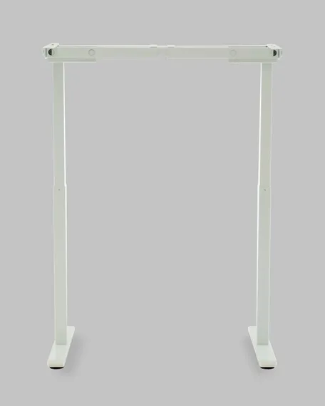 Подстолье для стола с электроприводом и регулировкой высоты, 2 мотора, память 3 уровня высоты, белый