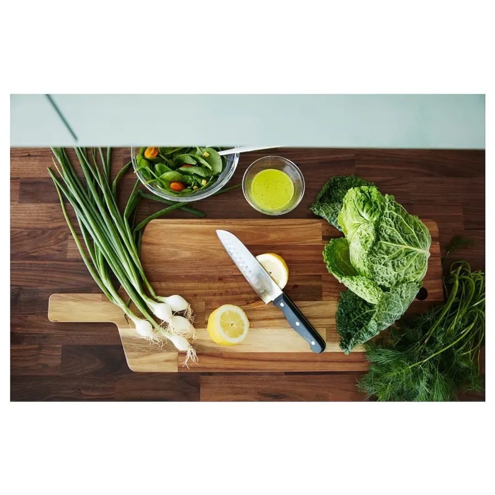 Столешница - IKEA KARLBY/КАРЛБИ ИКЕА, 246х63,5х3,8 см, коричневый