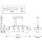 Комплект с подвесной люстрой Lightstar Rullo (571735+214436-5+202430-5) LR7353650
