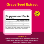 Natural Factors, GrapeSeedRich, экстракт виноградных косточек, 100 мг, 60 вегетарианских капсул