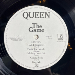 Винтажная виниловая пластинка LP Queen The Game (Japan 1980) (Obi) Another One Bites The Dust