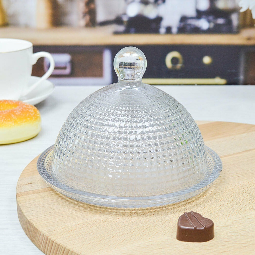 Блюдо с крышкой 14см h10см "Venice", 1170