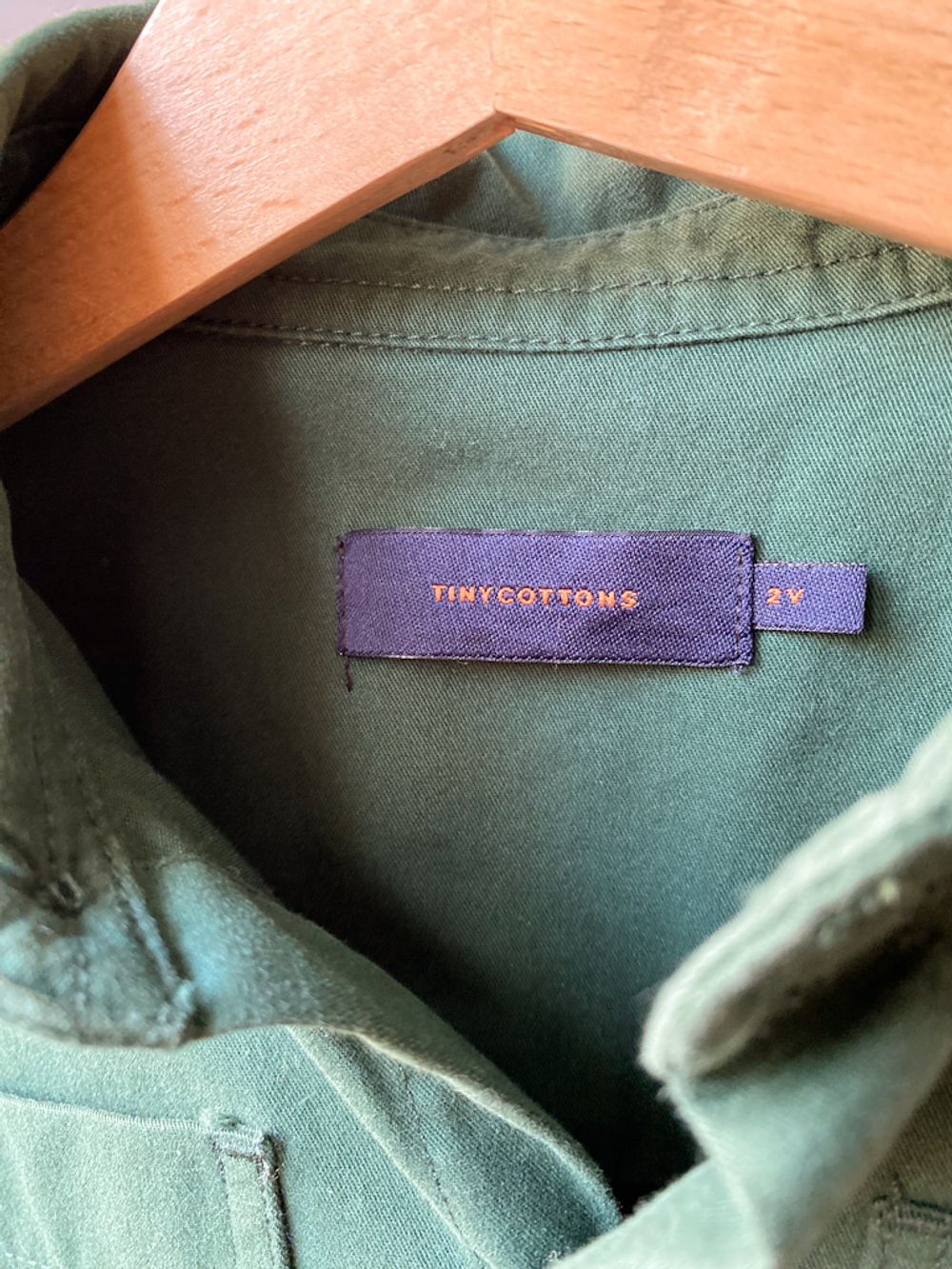 Хлопковая рубашка Tinyсottons, 92