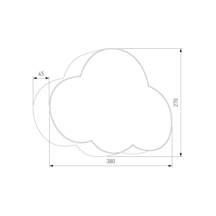 Настенный светильник TK Lighting 4966 Cloud