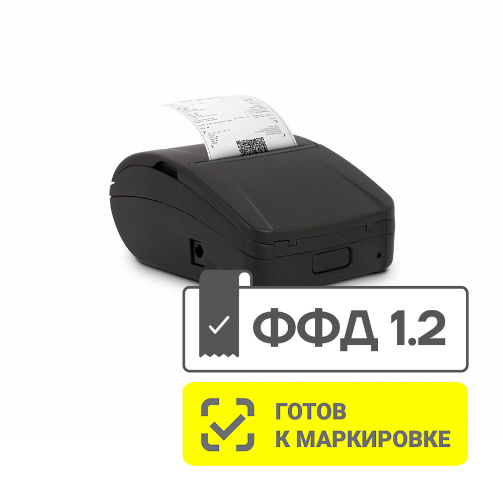 ККТ АТОЛ 1Ф. Черный. Без ФН. USB. БП. 5.0