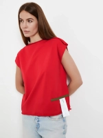 Футболка Квадрат Красный