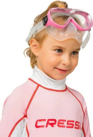 Маска Cressi Pliumetta JR розовая