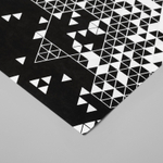 Бумага для скрапбукинга "Треугольники в деталях"