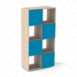 дуб сонома/синий двусторонний