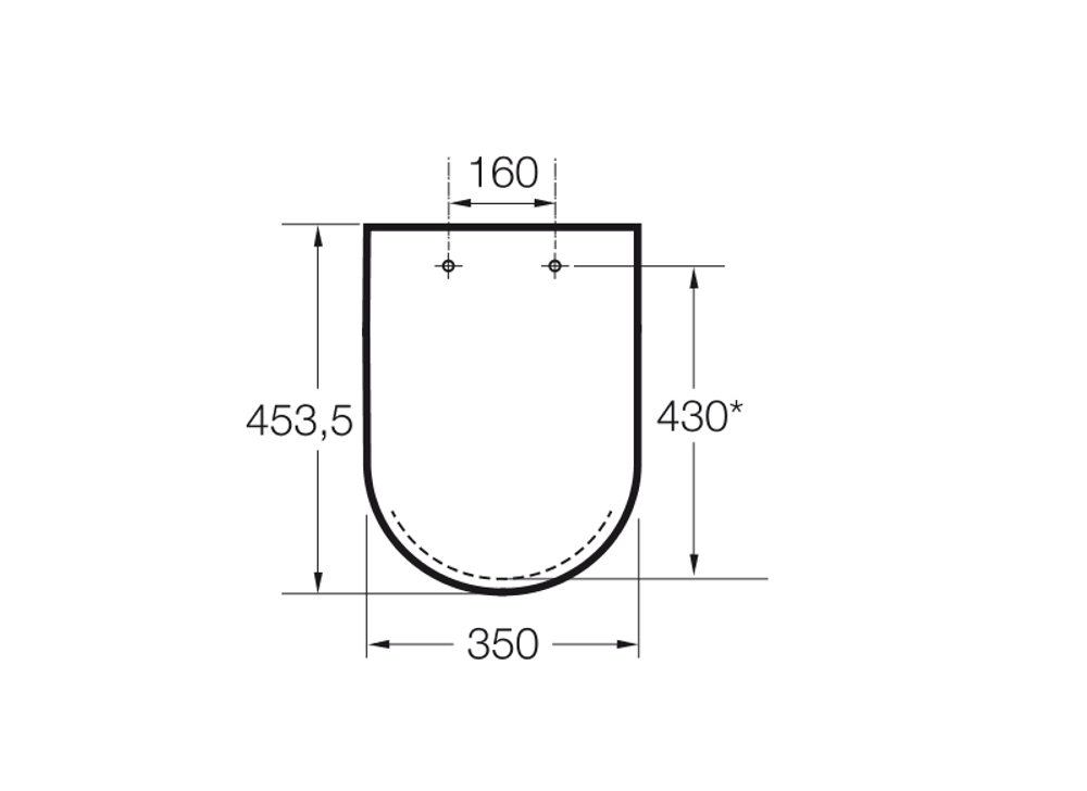 Сиденье для унитаза Roca The Gap с микролифтом, белое/хром 801472004
