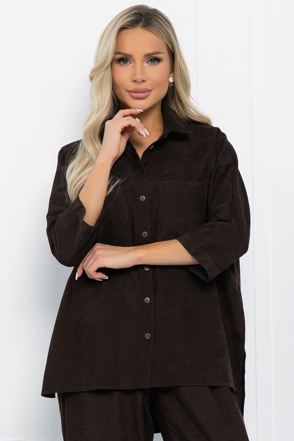 Рубашка Маринара (шоколад) Б12918-10М LT Collection