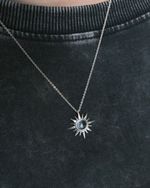 Подвеска Polar c голубым топазом