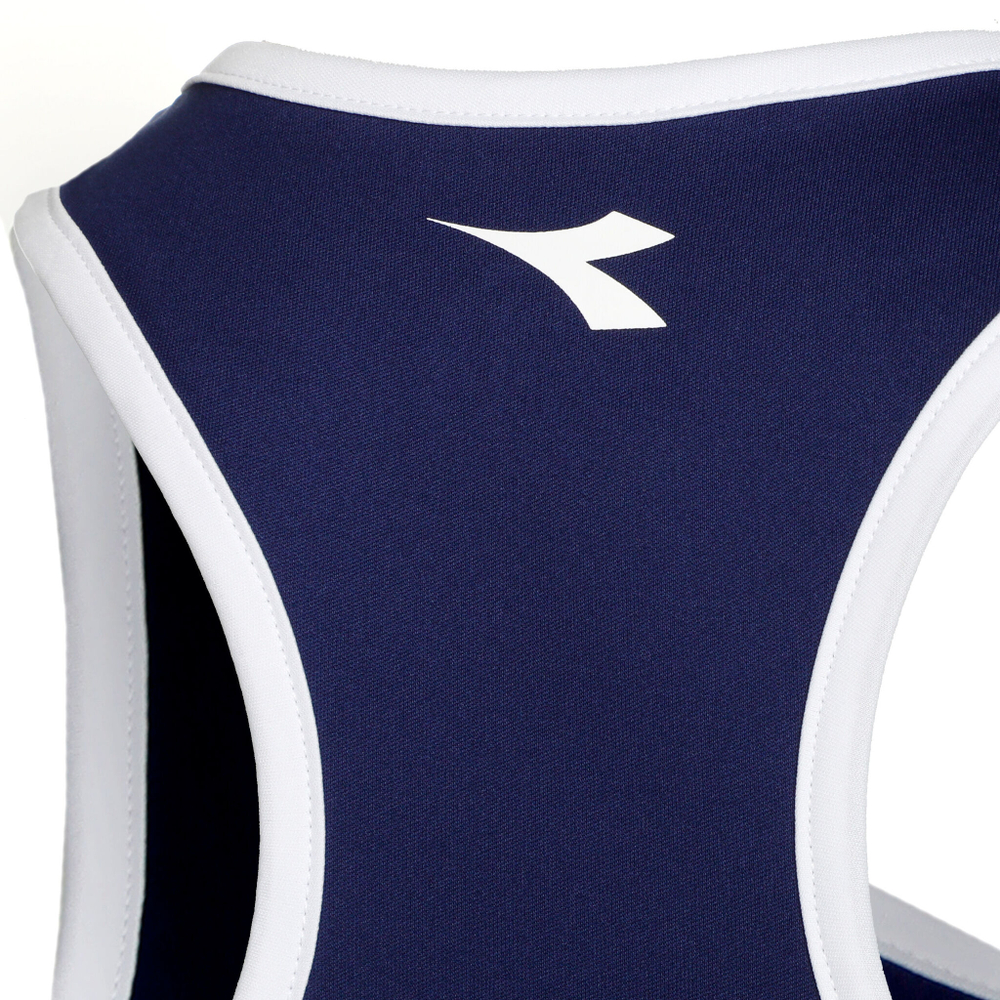 Женская теннисная майка Diadora Core Tank Top Women - Blue, Multicoloured